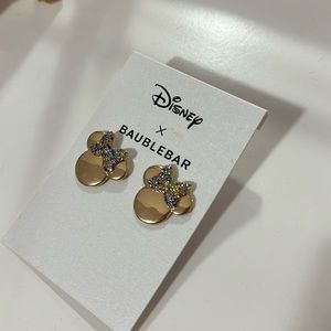 Baublebar Minnie Mouse rainbow earrings. BRAND NEW